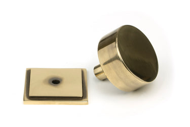 From The Anvil's Aged Brass 38mm Kelso Cabinet Knob; #finish_aged-brass