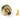 From The Anvil's Aged Brass 25mm Judd Cabinet Knob; #finish_aged-brass
