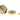 From The Anvil's Aged Brass 32mm Judd Cabinet Knob; #finish_aged-brass