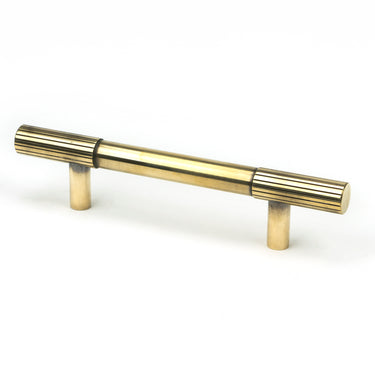 From The Anvil's Aged Brass Judd Pull Handle; #finish_aged-brass