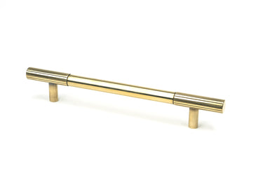 From The Anvil's Aged Brass Judd Pull Handle; #finish_aged-brass