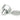 From The Anvil's Satin Chrome 25mm Judd Cabinet Knob; #finish_satin-chrome