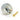 From The Anvil's Satin Chrome 32mm Judd Cabinet Knob; #finish_satin-chrome