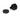 From The Anvil's Matt Black 25mm Judd Cabinet Knob; #finish_matt-black