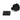 From The Anvil's Matt Black 25mm Judd Cabinet Knob; #finish_matt-black