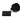 From The Anvil's Matt Black 32mm Judd Cabinet Knob; #finish_matt-black