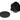 From The Anvil's Matt Black 38mm Judd Cabinet Knob; #finish_matt-black