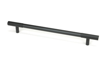 From The Anvil's Matt Black Judd Pull Handle; #finish_matt-black