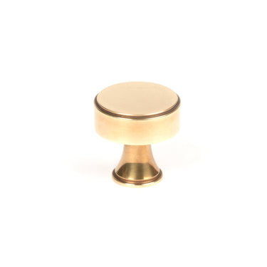 From The Anvil's Aged Brass Scully Cabinet Knob; #finish_aged-brass