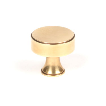 From The Anvil's Aged Brass Scully Cabinet Knob; #finish_aged-brass