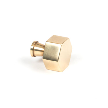 From The Anvil's Aged Brass Kahlo Cabinet Knob; #finish_aged-brass