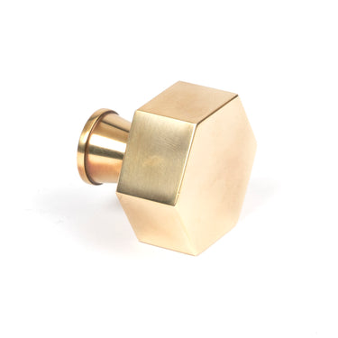 From The Anvil's Aged Brass Kahlo Cabinet Knob; #finish_aged-brass