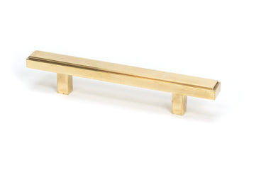 From The Anvil's Aged Brass Scully Pull Handle; #finish_aged-brass