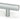 From The Anvil's Satin Chrome Kahlo Pull Handle; #finish_satin-chrome