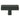From The Anvil's Matt Black Scully T-Bar; #finish_matt-black