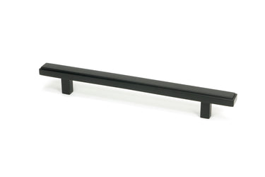 From The Anvil's Matt Black Scully Pull Handle; #finish_matt-black