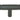 From The Anvil's Matt Black Kelso T-Bar; #finish_matt-black