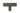 From The Anvil's Matt Black Kelso T-Bar; #finish_matt-black