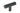 From The Anvil's Matt Black Kelso T-Bar; #finish_matt-black