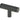 From The Anvil's Matt Black Kelso T-Bar; #finish_matt-black