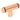 From The Anvil's Polished Bronze Kelso T-Bar; #finish_polished-bronze