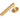 From The Anvil's Polished Brass Brompton Lever on Rose Set (Sprung); #finish_polished-brass