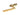 From The Anvil's Polished Brass Brompton Espag; #finish_polished-brass