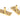 From The Anvil's Polished Brass Brompton Stay; #finish_polished-brass