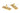From The Anvil's Polished Brass Brompton Stay; #finish_polished-brass