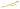 From The Anvil's Polished Brass Brompton Stay; #finish_polished-brass