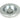 From The Anvil's Satin Chrome Art Deco Round Pull - Privacy Set; #finish_satin-chrome