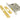 From The Anvil's PVD Brass Sliding Door Lock; #finish_pvd-brass