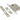 From The Anvil's Satin Stainless Steel Sliding Door Lock; #finish_satin-stainless-steel