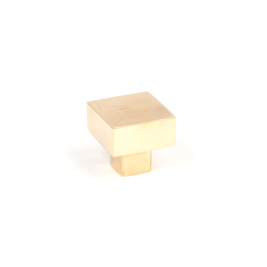 From The Anvil's Aged Brass Albers Cabinet Knob; #finish_aged-brass