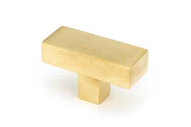 From The Anvil's Aged Brass Albers T-Bar; #finish_aged-brass