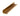 From The Anvil's Aged Brass Moore Edge Pull; #finish_aged-brass