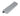 From The Anvil's Satin Chrome Moore Edge Pull; #finish_satin-chrome