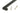 From The Anvil's Matt Black Albers Pull Handle; #finish_matt-black