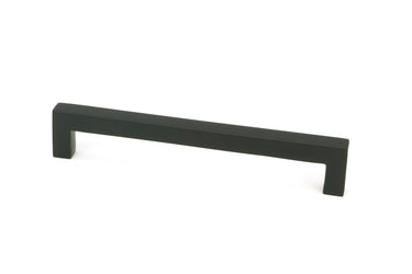 From The Anvil's Matt Black Albers Pull Handle; #finish_matt-black