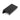 From The Anvil's Matt Black Plain Edge Pull; #finish_matt-black