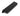 From The Anvil's Matt Black Moore Edge Pull; #finish_matt-black