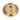 From The Anvil's Polished Brass Round Escutcheon; #finish_polished-brass
