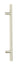 From The Anvil's Satin Marine SS (316) Offset T Bar Handle Bolt Fix 32mm dia; #finish_satin-marine-ss