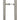 From The Anvil's Satin Marine SS (316) Offset T Bar Handle B2B 32mm dia; #finish_satin-marine-ss
