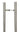 From The Anvil's Satin Marine SS (316) Offset T Bar Handle B2B 32mm dia; #finish_satin-marine-ss