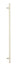 From The Anvil's Satin Marine SS (316)  Offset T Bar Handle Secret Fix 32mm dia; #finish_satin-marine-ss