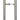 From The Anvil's Satin Marine SS (316) Offset T Bar Handle B2B 32mm dia; #finish_satin-marine-ss