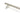 From The Anvil's Satin Marine SS (316) Offset T Bar Handle B2B 32mm dia; #finish_satin-marine-ss