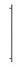 From The Anvil's Matt Black  Offset T Bar Handle Secret Fix 32mm dia; #finish_matt-black