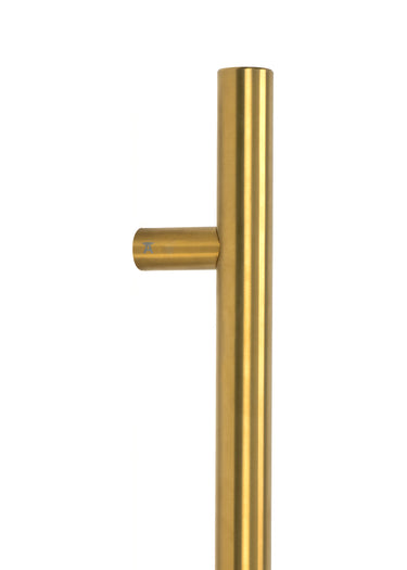 From The Anvil's Aged Brass T Bar Handle Secret Fix 32mm dia; #finish_aged-brass